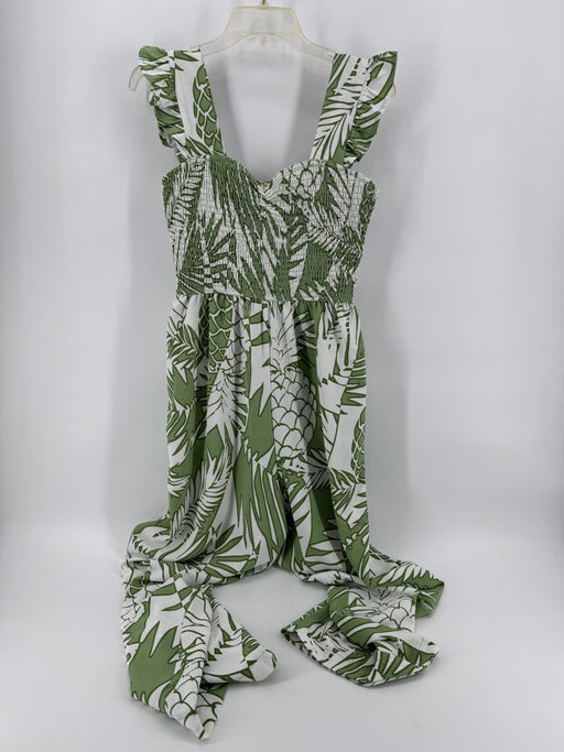 Inspired Hearts Green/White Jumpsuit