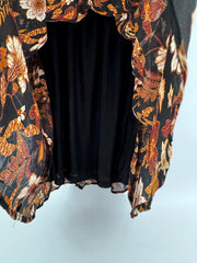 VICI Black/Brown Florak Dress