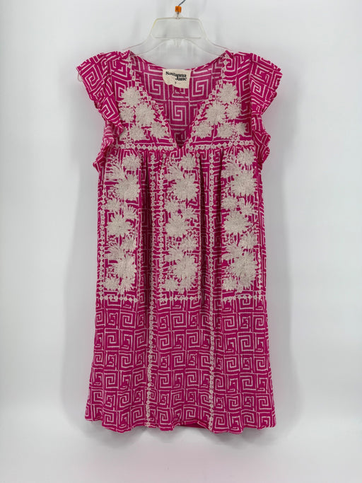 Savanna Jane Pink Embroidered Dress
