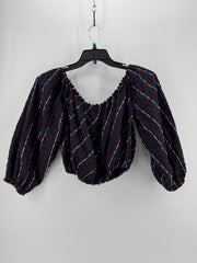Merlette Black Crop Blouse