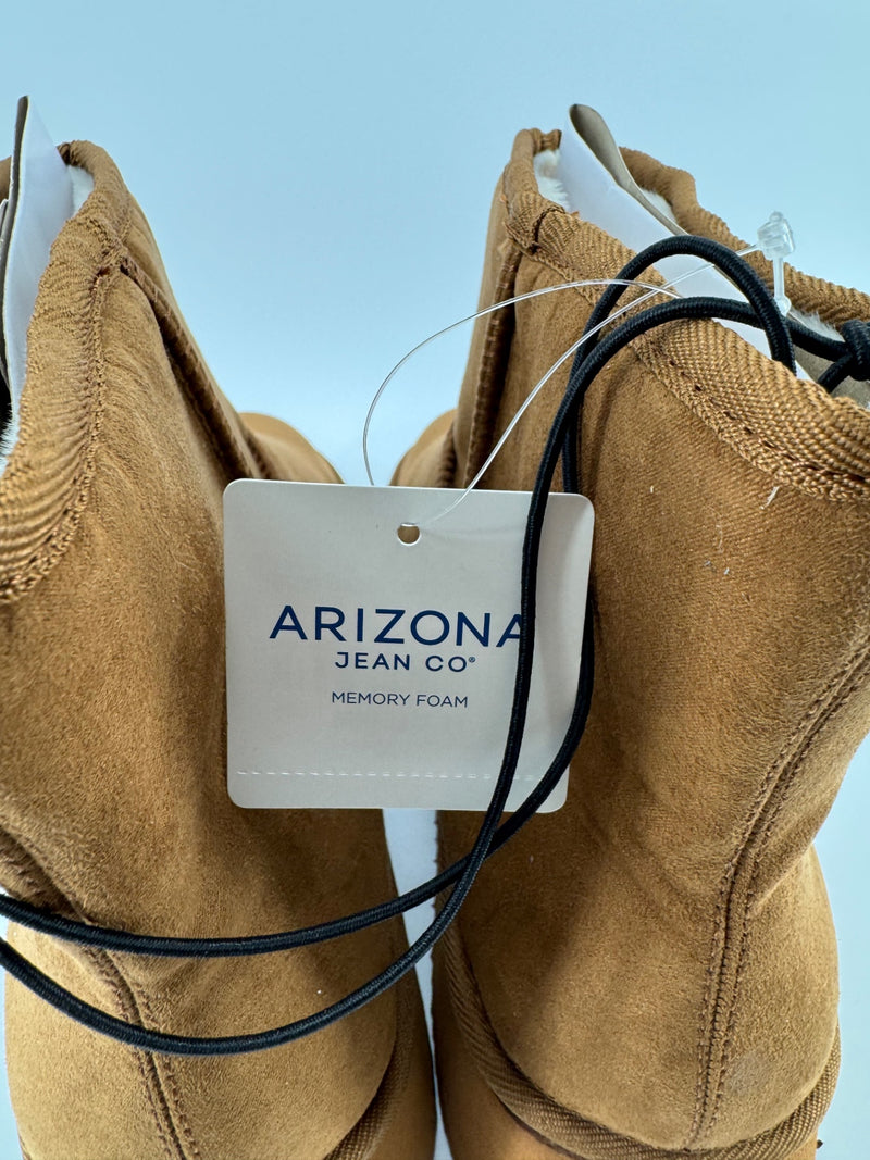 Arizona Jean Co. Brown Fur Ankle Boots