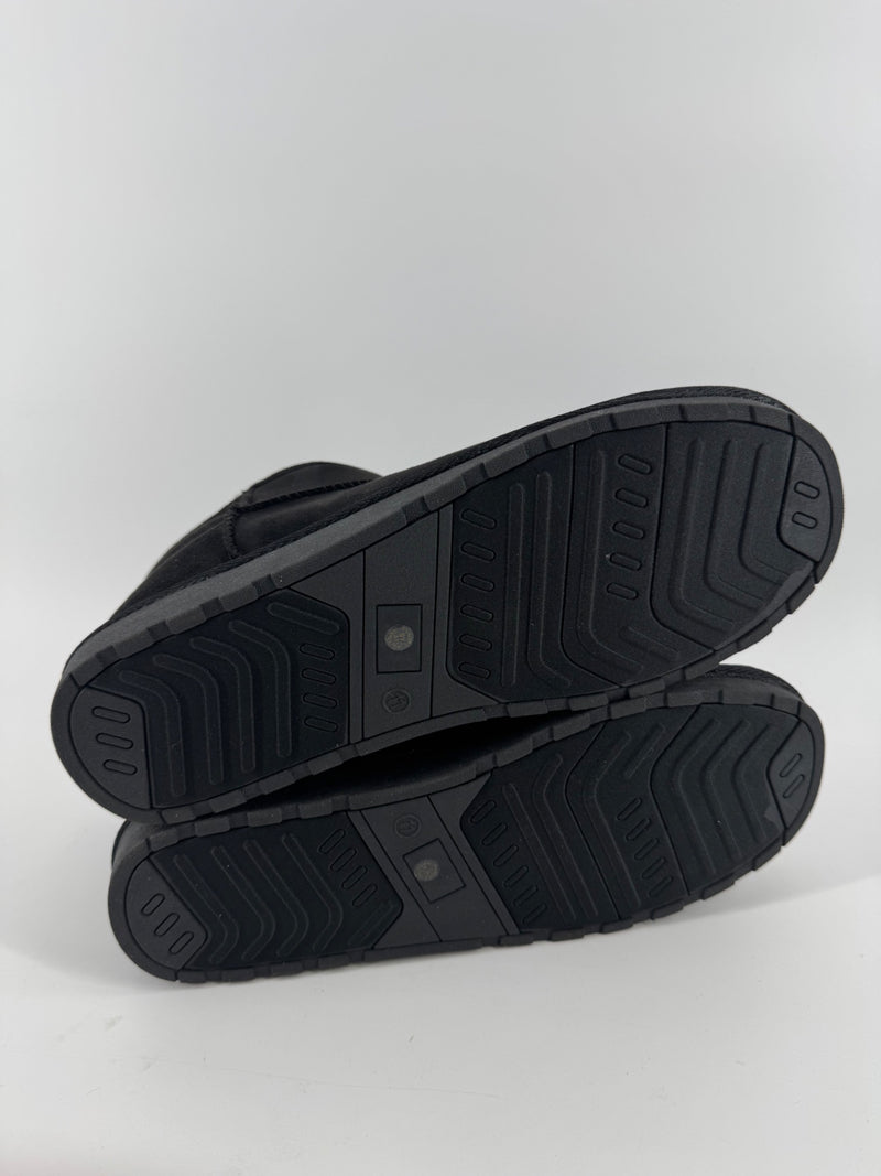 Arizona Jean Co Black Fur Ankle Boots