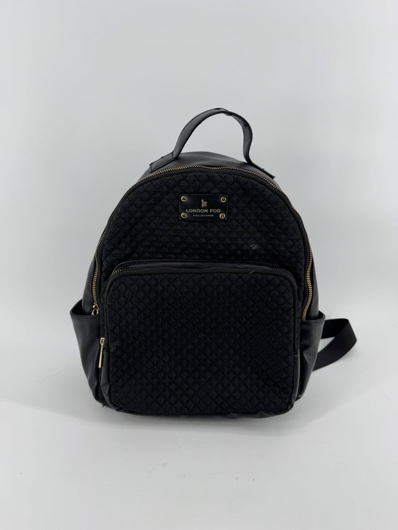 London Fog Black Backpack
