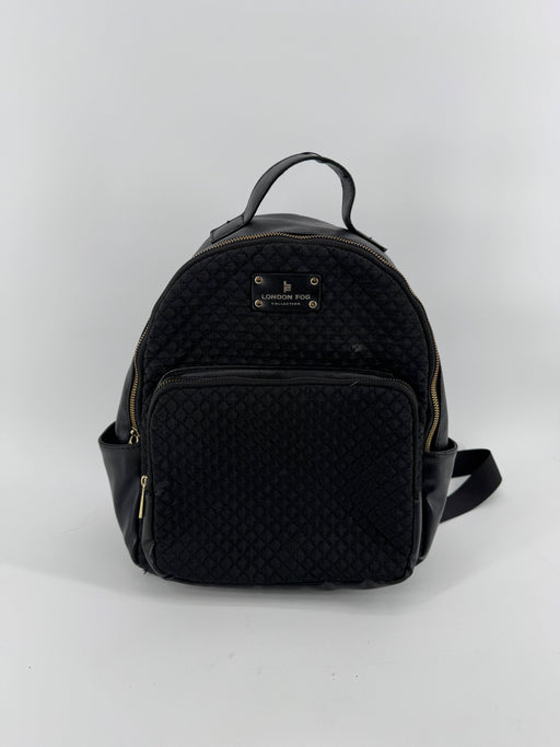 London Fog Black Backpack