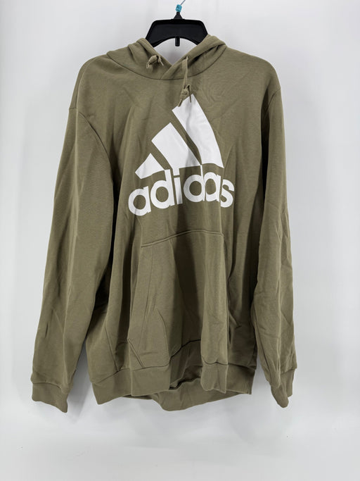 Adidas Green Logo Sweater