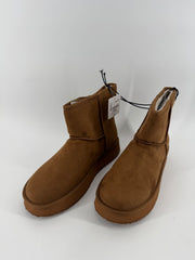 Arizona Jean Co. Brown Fur Ankle Boots