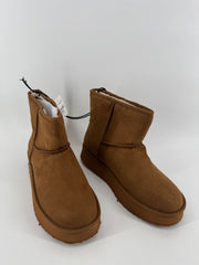 Arizona Jean Co. Brown Fur Ankle Boots