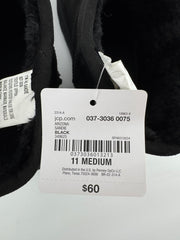 Arizona Jean Co Black Fur Ankle Boots
