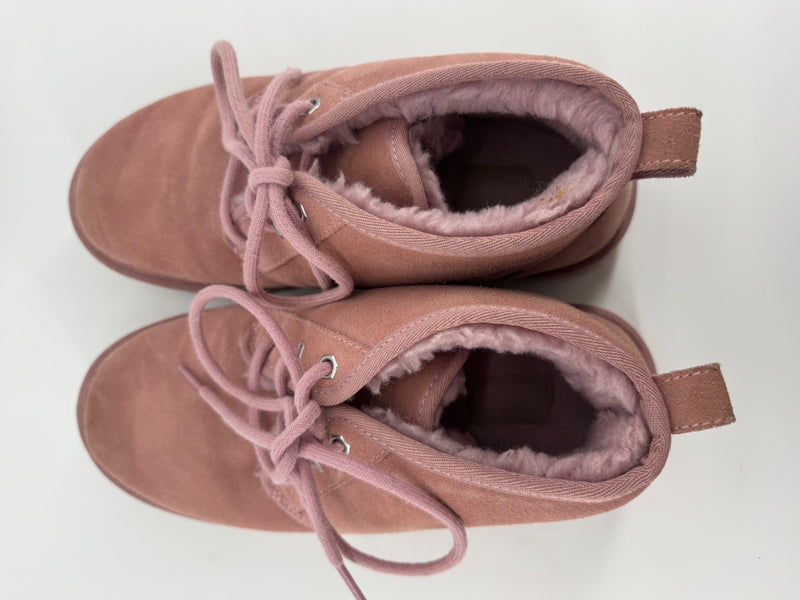 Uggs Pink Ankle Boots