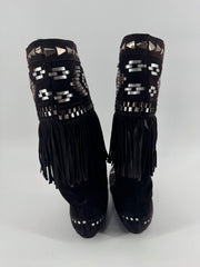 Paradox by Zalo Brown Fringe Moccasins