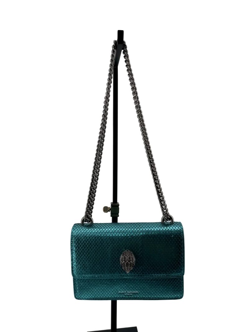 Kurt Geiger Aqua Scale Shoreditch Crossbody