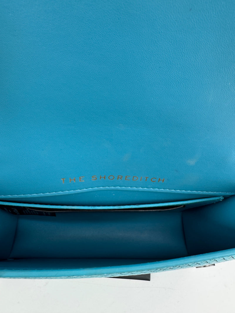Kurt Geiger Aqua Scale Shoreditch Crossbody