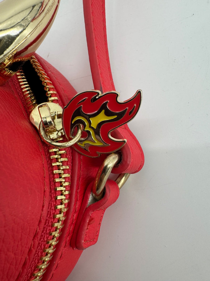 Betsey Johnson Red Heart Devil Crossbody