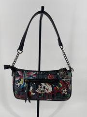 Ed Hardy Love Kills Slowly Shoulder Bag