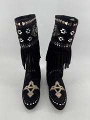 Paradox by Zalo Brown Fringe Moccasins