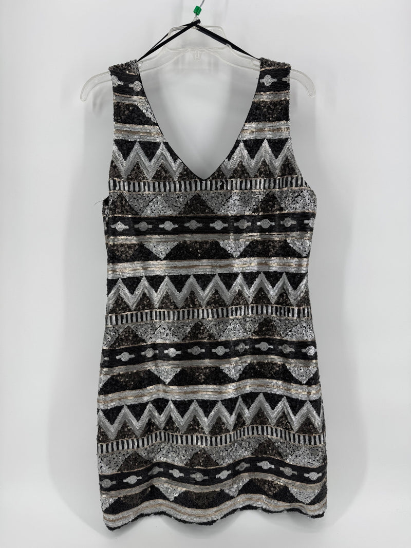 One Clothing Multicolor Sequins Dress