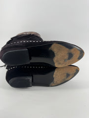 Paradox by Zalo Brown Fringe Moccasins