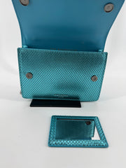 Kurt Geiger Aqua Scale Shoreditch Crossbody