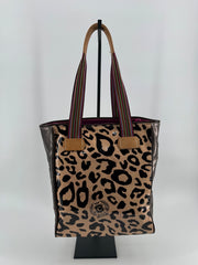 Consuela Leopard Print Tote