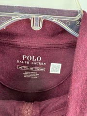 Polo Ralph Lauren Striped Maroon Pullover