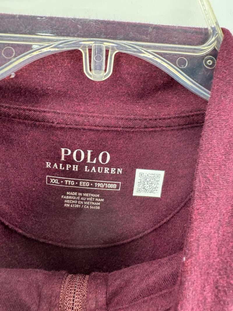 Polo Ralph Lauren Striped Maroon Pullover