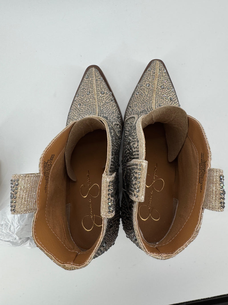 Jessica Simpson Ankle Rhinestone Boots