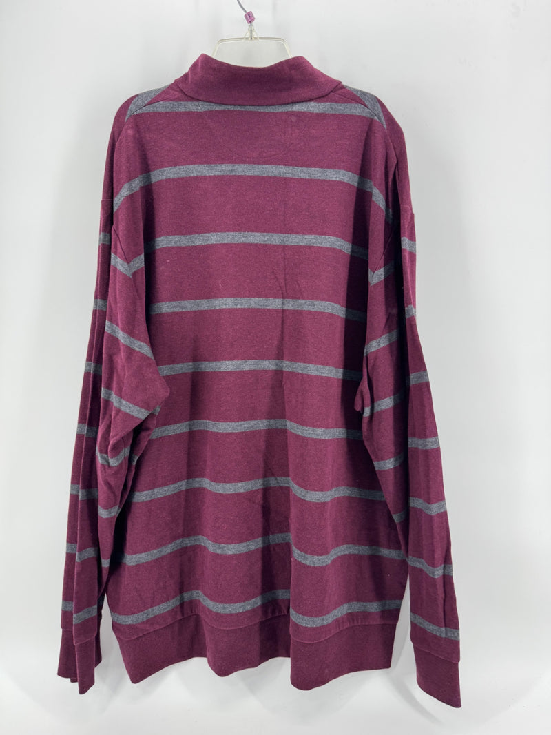 Polo Ralph Lauren Striped Maroon Pullover