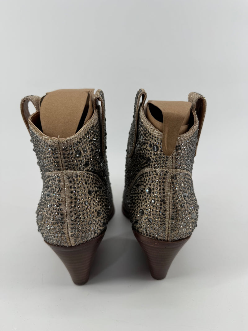 Jessica Simpson Ankle Rhinestone Boots