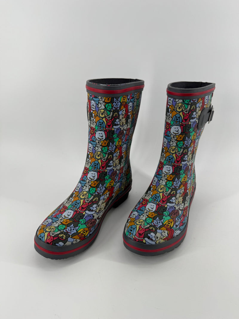 Skechers Multicolor Dog Rain Boots