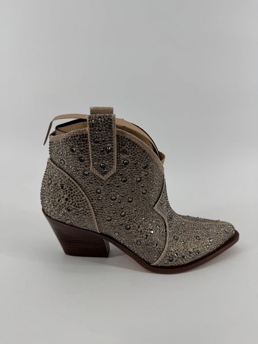 Jessica Simpson Ankle Rhinestone Boots