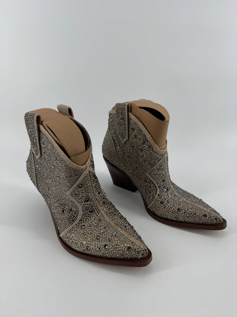 Jessica Simpson Ankle Rhinestone Boots