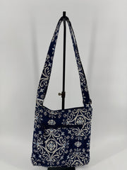 Vera Bradley Blue/White Print Crossbody