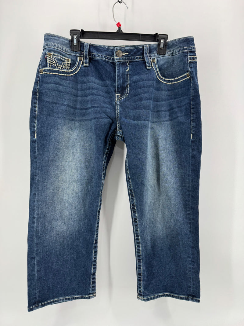 Vigoss Blue Denim Capri’s
