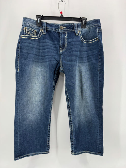 Vigoss Blue Denim Capri’s