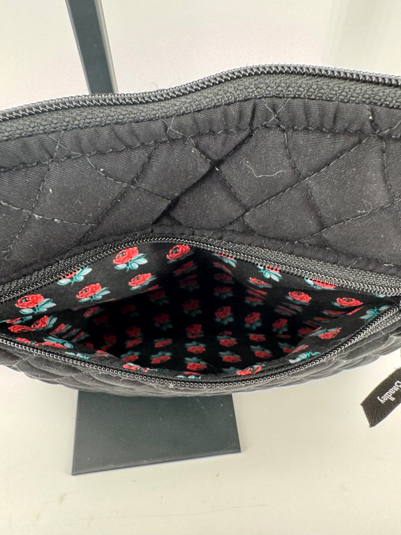 Vera Bradley Black Quilted Crossbody
