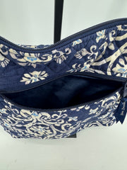 Vera Bradley Blue/White Print Crossbody