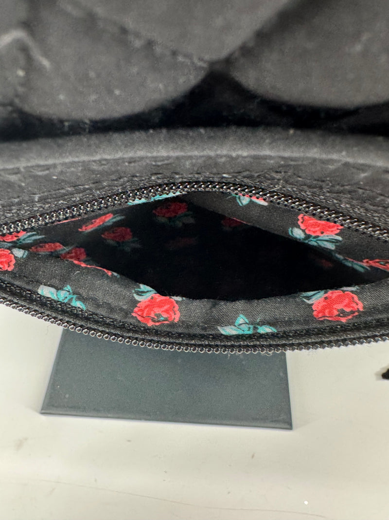 Vera Bradley Black Quilted Crossbody