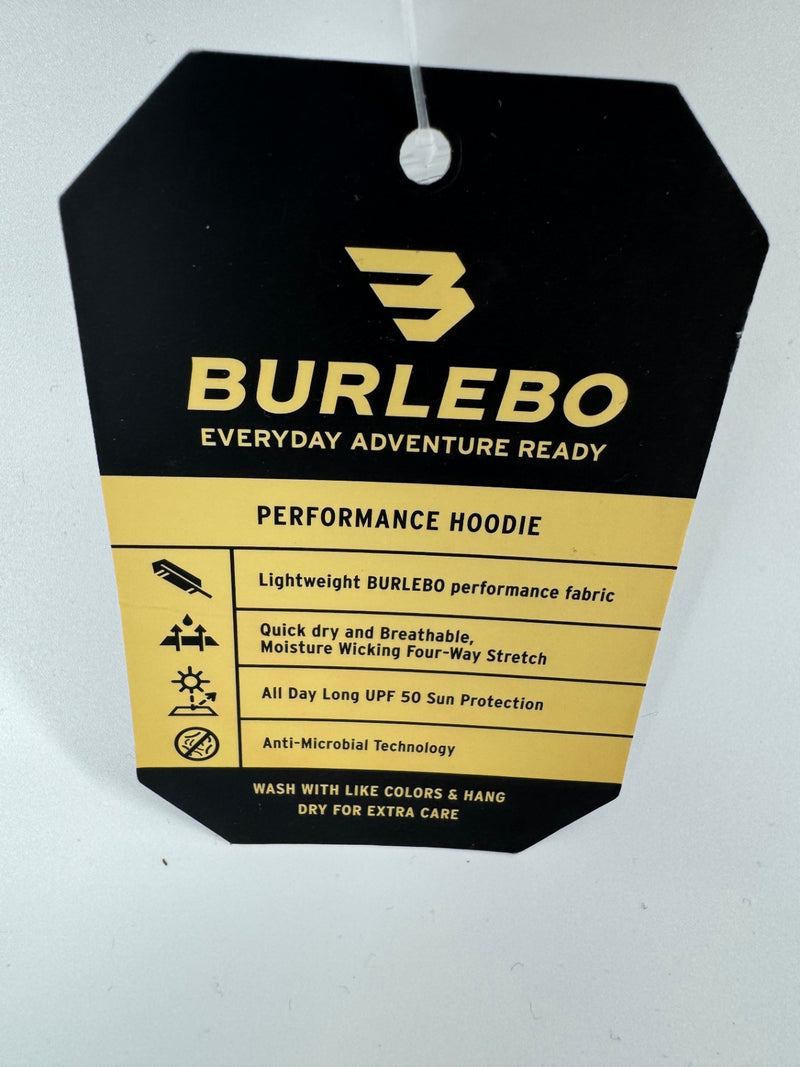 Burlebo Maroon Performance Hoodie