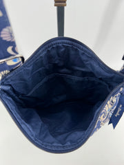 Vera Bradley Blue/White Print Crossbody
