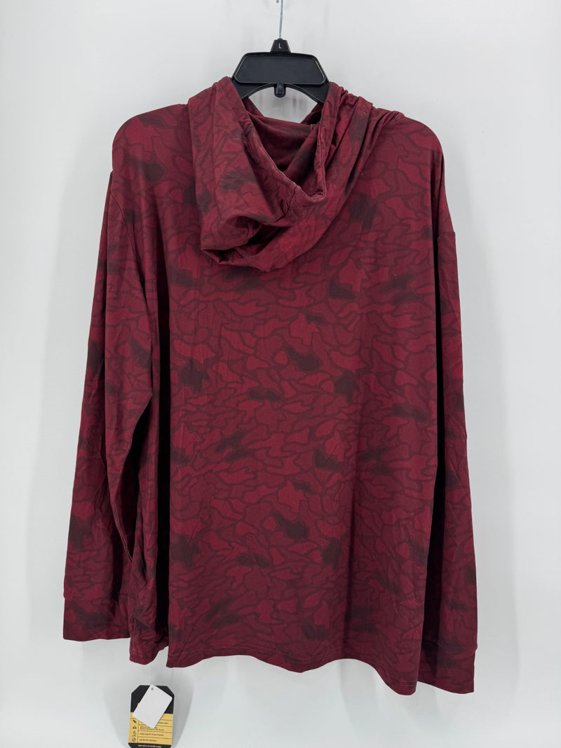 Burlebo Maroon Performance Hoodie