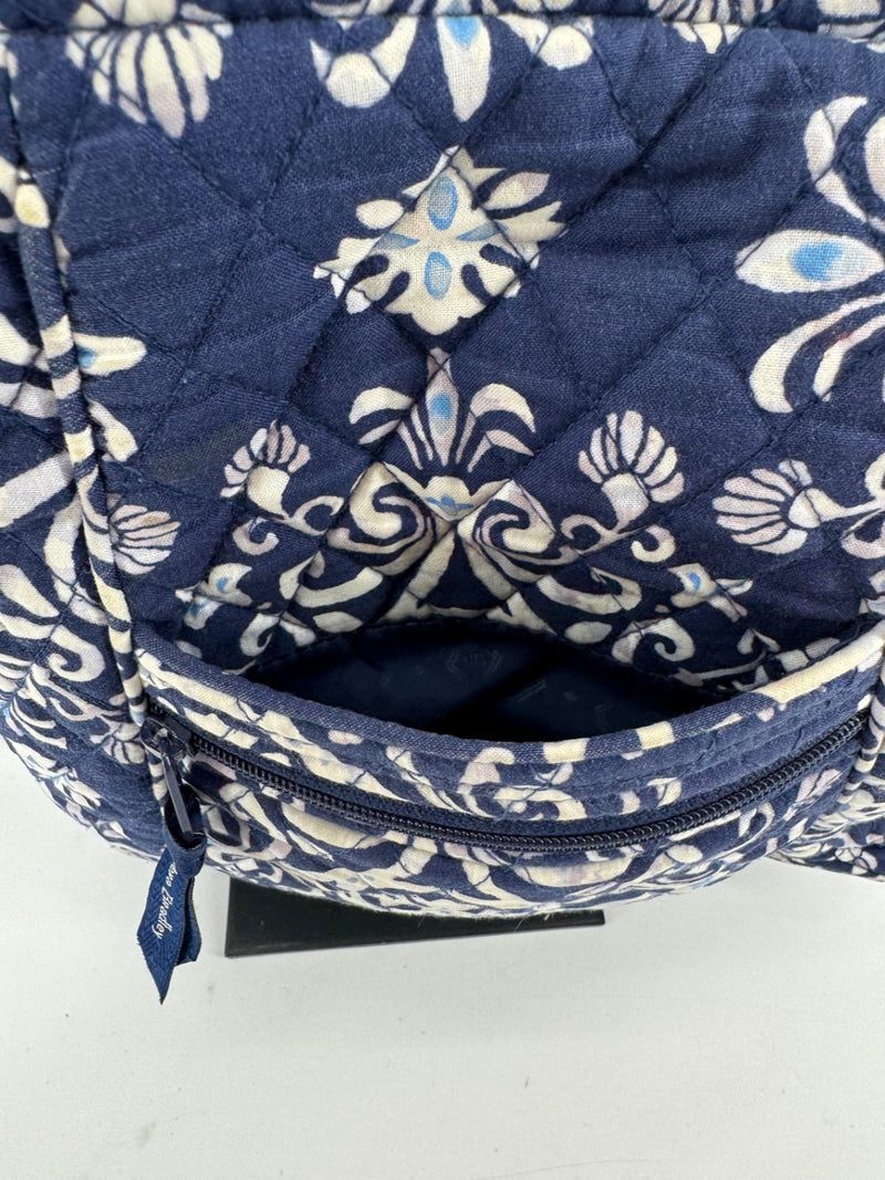 Vera Bradley Blue/White Print Crossbody