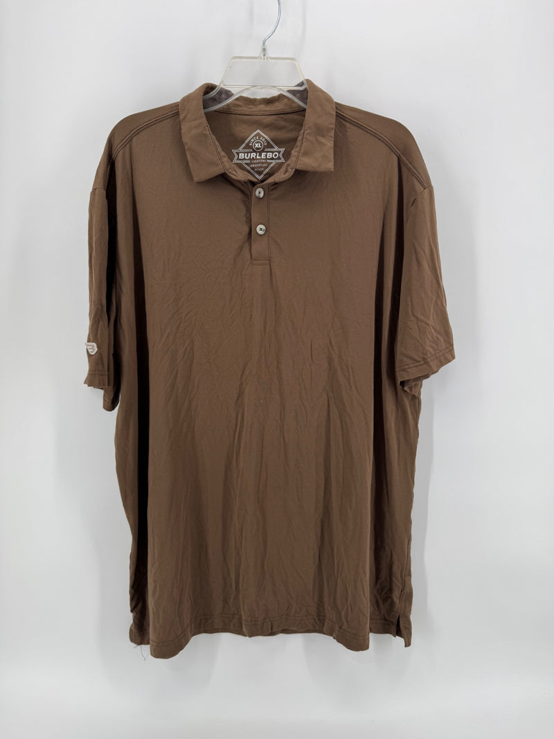 Burlebo Brown Polo Shirt
