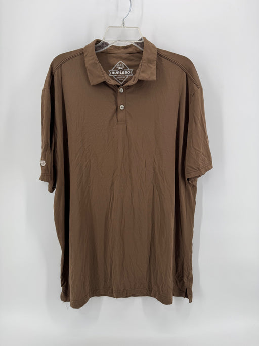 Burlebo Brown Polo Shirt