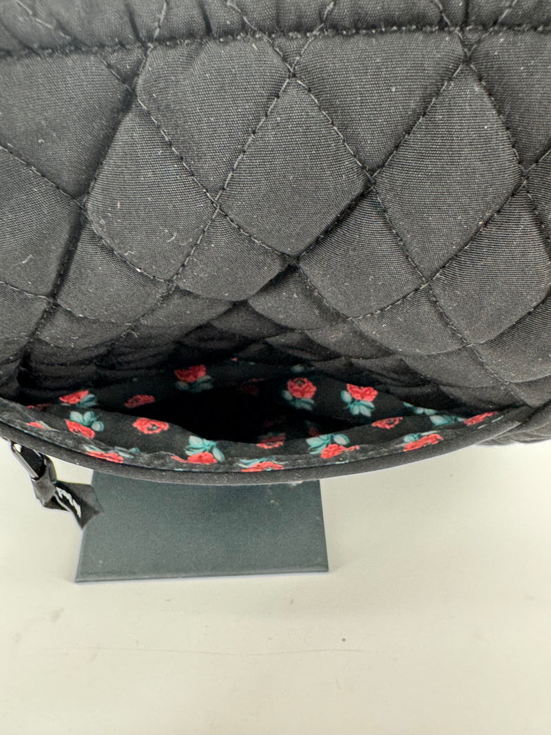 Vera Bradley Black Quilted Crossbody