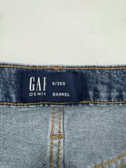 GAP Barrel Style Denim Jeans Size 28