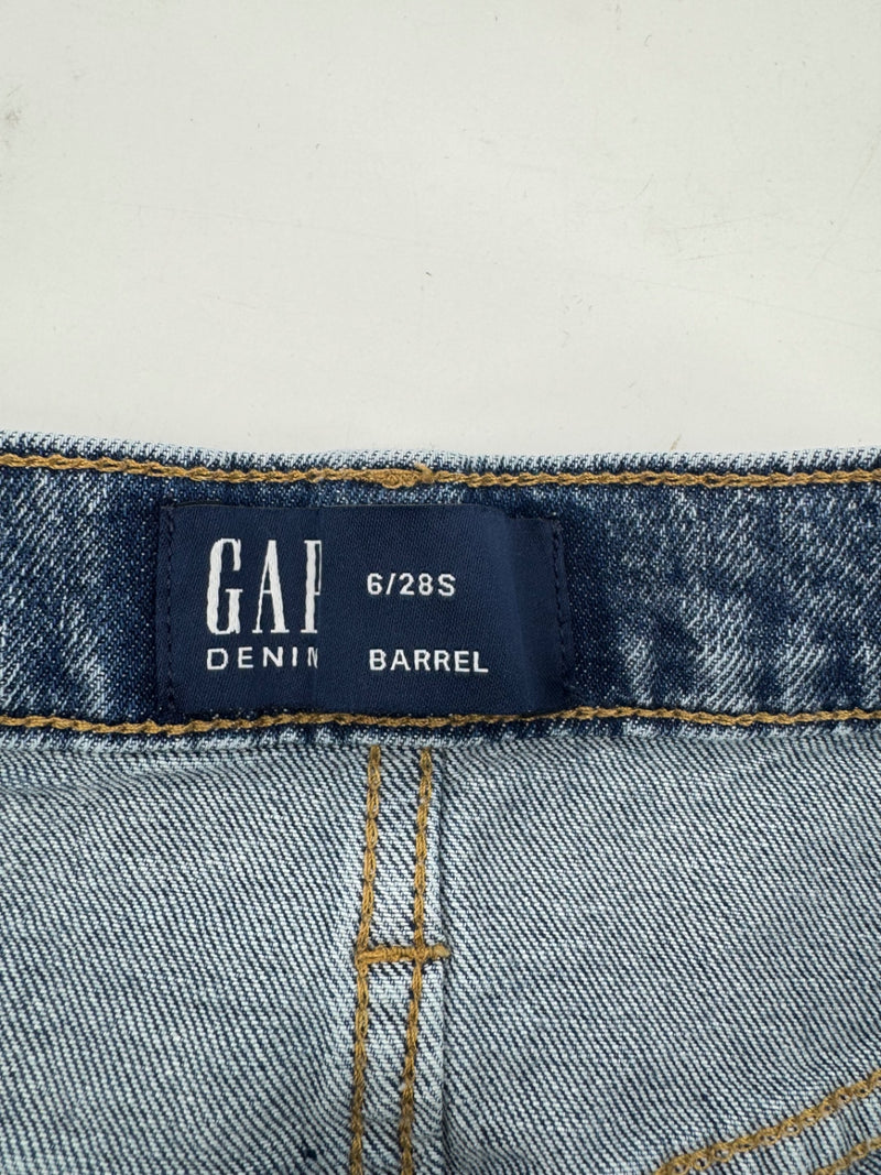 GAP Barrel Style Denim Jeans Size 28