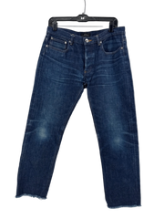 A.P.C. Cotton Dark Wash Jeans Petite Size 31