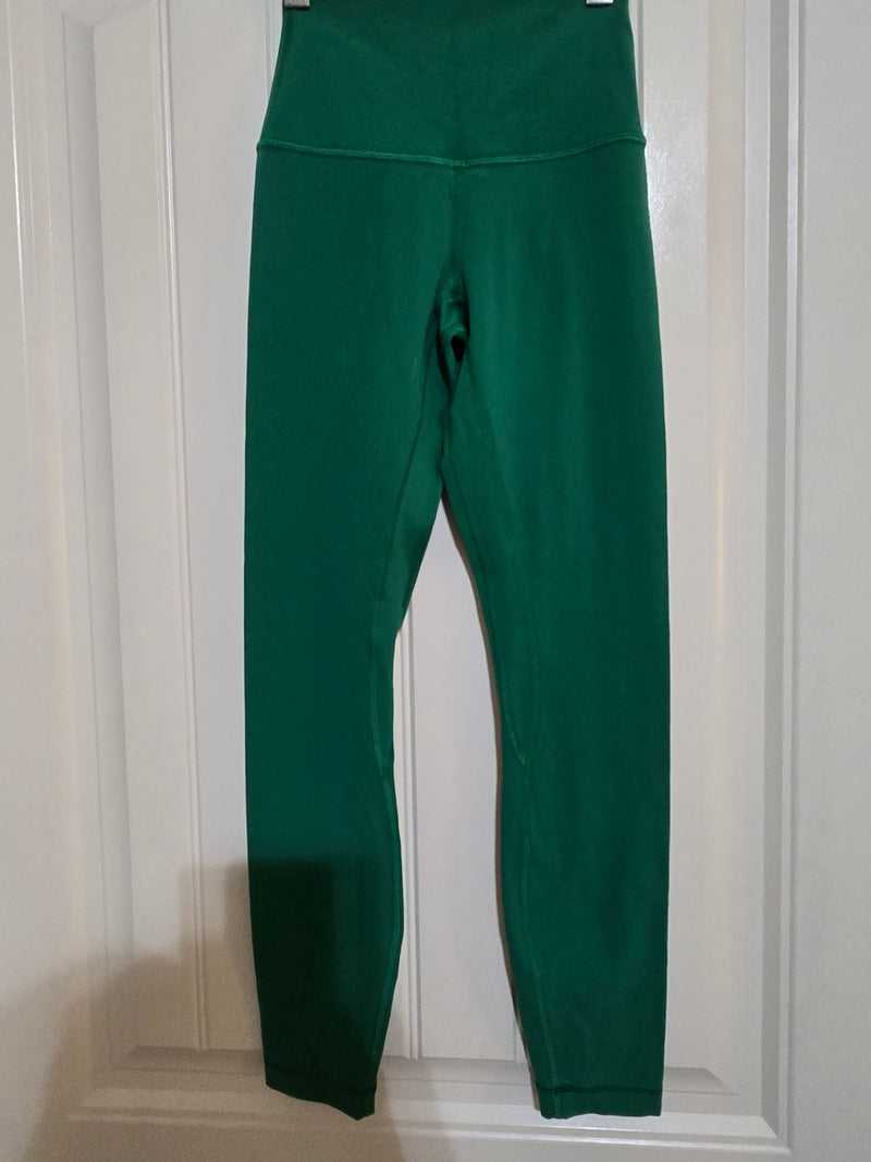 LULULEMON Wunder Train Green Size 0