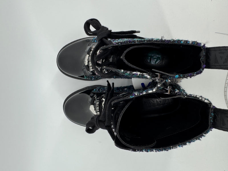 Karl Lagerfeld Paris Mela Combat Boots