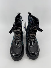 Karl Lagerfeld Paris Mela Combat Boots